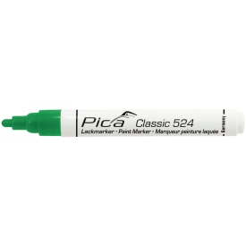 10 stk Pica paint marker, hurtig tørrende, rund spids, grøn