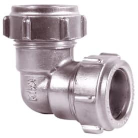 Kompressions-vinkel, krom, 10 mm