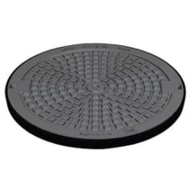 Ulefos 800 mm dæksel m/påstøbt pakn./fjederlås, 40 t, SG UN80AXP