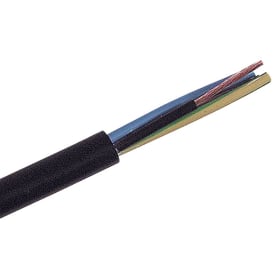 Nexans PKAJ plastledning 3G1,5 mm², sort