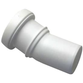 Ostendorf afløbsbøjning, 15°, Ø40 mm, plast, hvid