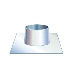 Metalbestos skorstein Ø 150mm beslag 0-5° aluminium