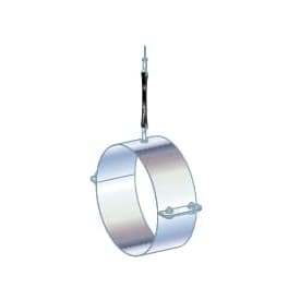 Metalbestos skorstein Ø 300 mm røykrørsstøtte, tak