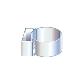 Metalbestos skorsten uØ 400mm vægforankring, afstand 100mm