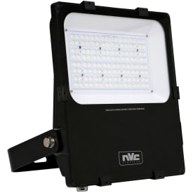 Flomlys Lynx LED 100W 740 - 13970 lumen, enkel, klasse I, svart, IP66