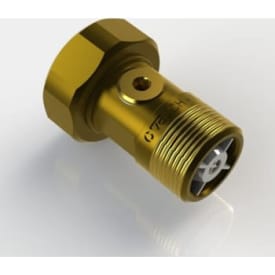 Målerforskruning, 1  x  3/4" med kontraventil type 2296