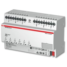 KNX Universal Lysdæmper LED 6x210W/VA, MDRC, UD/S6.210.2.1
