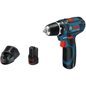 Bosch Professional bore-skruemaskine GSR 12V-15 professional + 2 batterier