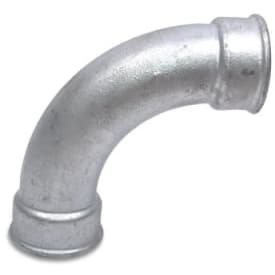 Galvaniserat böj, muff 1 1/4" - lang