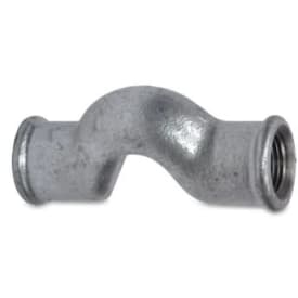 Galvaniseret overbøjning 3/4"