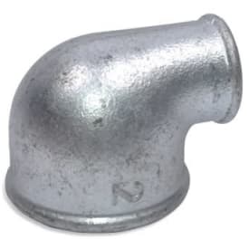 Galvaniserat vinkel, muff/muff 1 1/4" x 1/2" - 90°