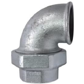 Galvaniseret vinkelunion 3/4"