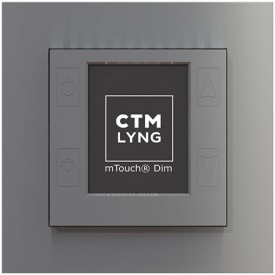 mTouch DIM, dimmer, matt alu