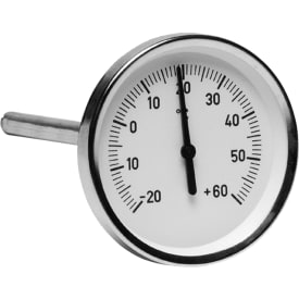 Termometer Ø80 L=150 -20/+60GR. C.