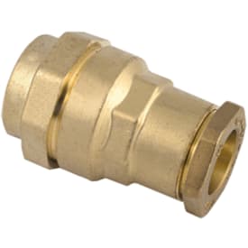 Isiflo 40 x 28 mm samlemuffe, messing, til gamle rør PN16