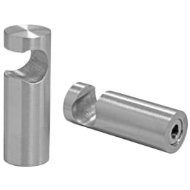 Randi Line 18 håndkleknagg, børstet rustfritt stål