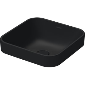 Duravit Happy D.2 tvättställ, 40x40 cm, matt antracit