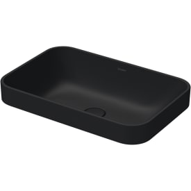 Duravit Happy D.2 Plus servant, 60x40 cm, med wondergliss, antrasitt
