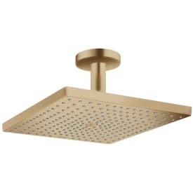 Hansgrohe Raindance brusehoved, 30x30 cm, børstet bronze