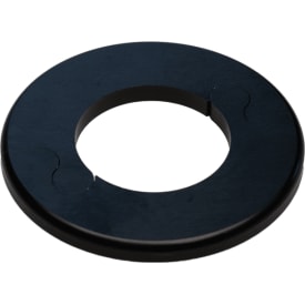 Metalwo alu fit rosett Ø28, sort