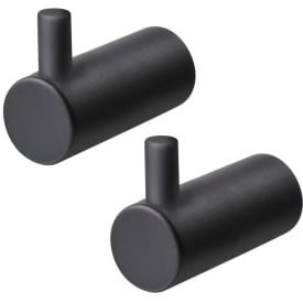 Tapwell TA242 handdukskrok, 2 st, matt svart