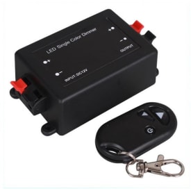 Dæmper med fjernebetjening 12/24V 8A