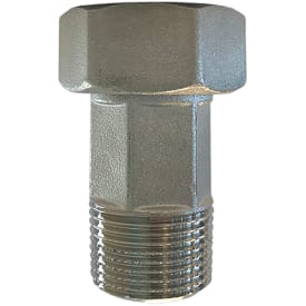 Vannmålerkobling TEAB 1/2" nippel x 3/4" mutter