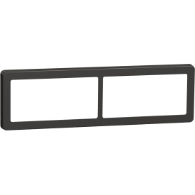 LK Fuga Base 63 ramme, 2x2 modul, koksgrå