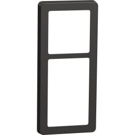 LK Fuga Base 63 ramme, 2,5 modul, koksgrå