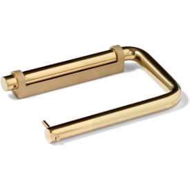 D line toiletrulleholder, messing