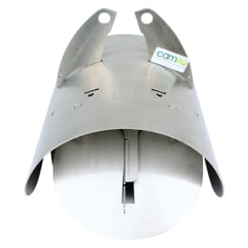 Camro Thiim 110 mm rustfri rottespærre til PP/PVC, universal