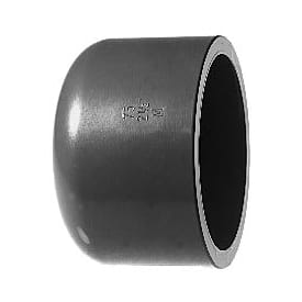 +GF+ slutmuffe, Ø63 mm, plast, grå