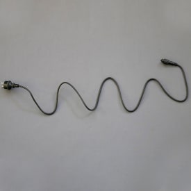 MK Quickfix tilslutningskabel, 230V, max 1800W, 1,5 meter, sort