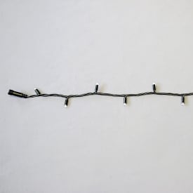 MK String Lite LED lyskæde, 120 koldhvid, 230V, 12 meter, sort