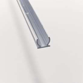 MK Rope Light track skinne, forborede huller, 1,5m., aluminium