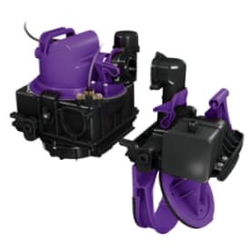 Kessel Pumpfix indbygningssæt til brønd, sort spildevand