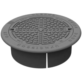 Ulefos A640 VL2E betäckning/lock, rund, flytande, D400, segjärn