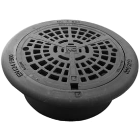 NC A640 flytande betäckning F900, segjärn, galler, rund