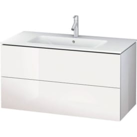 Duravit L-Cube tvättställsunderskåp, 102x48 cm, vit högglans