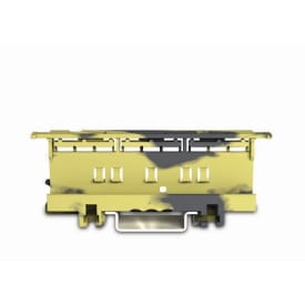 10 stk Holder til samlemuffe i serie 221, 0,5-6 mm², sort/gul