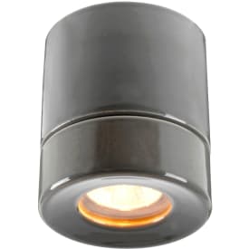 Loftlampe Light On, GU10, grå, IP44