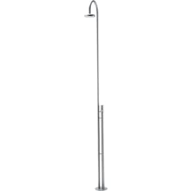Frostline Duo utedusch, 205 cm, rostfritt stål