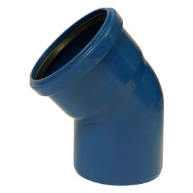 Kaczmarek 160 mm 45 gr. blå PP-regnvandsbøjning