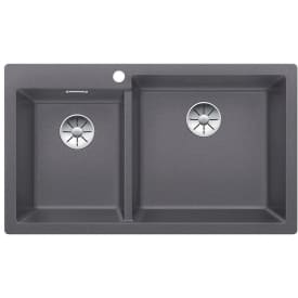 Blanco Pleon 9 kjøkkenvask, 86x50 cm, grå