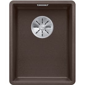Blanco Subline 320-F kjøkkenvask, 34,7x42,7 cm, brun