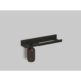 Laufen Assist hylde, 40x11,1 cm, mat sort