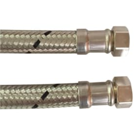 Silikoneslange 1" lige x 1" lige 1000mm m/fiberpakninger