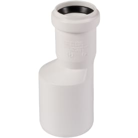Ostendorf reduktion, Ø50x32 mm, plast, hvid