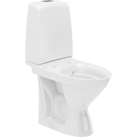 Ifö Spira toilet, uten skyllekant, rengjøringsvnenlig, hvit