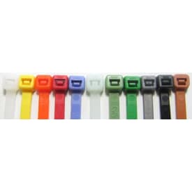 100 stk Elpress kabelstrips 4,8 x 200 mm, grøn